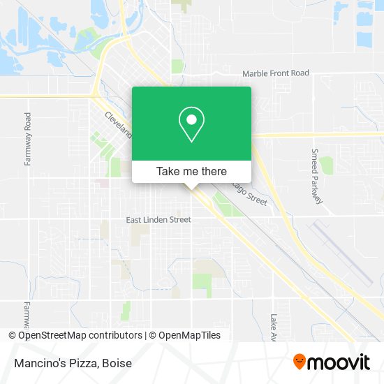 Mapa de Mancino's Pizza