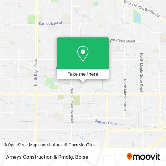 Arneys Construction & Rmdlg map