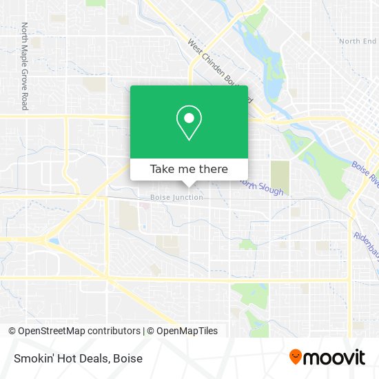 Mapa de Smokin' Hot Deals