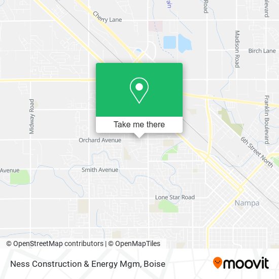 Ness Construction & Energy Mgm map