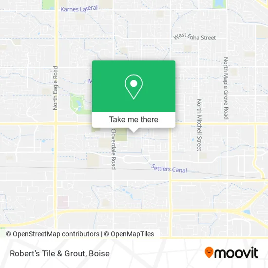 Robert's Tile & Grout map