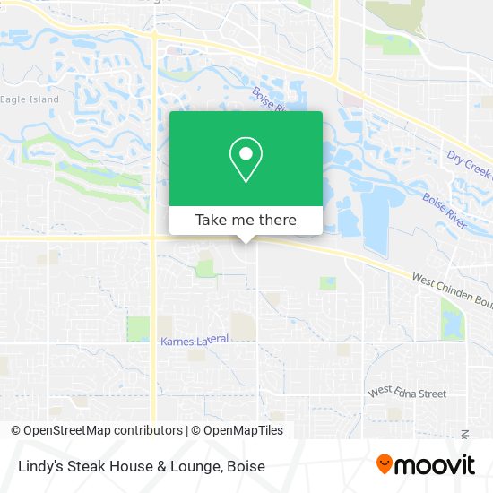 Lindy's Steak House & Lounge map