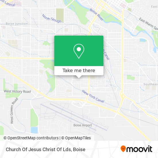 Mapa de Church Of Jesus Christ Of Lds