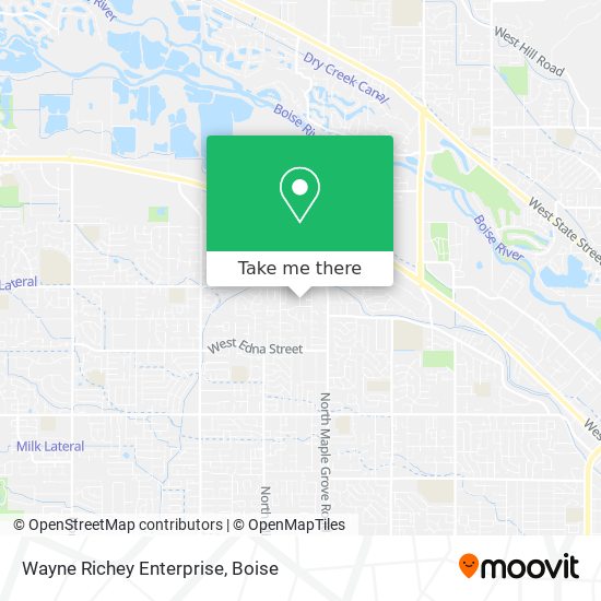 Mapa de Wayne Richey Enterprise