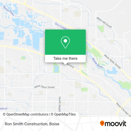 Ron Smith Construction map