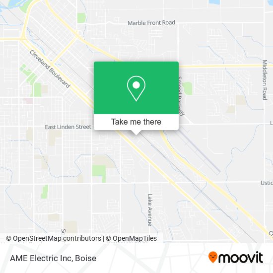 AME Electric Inc map