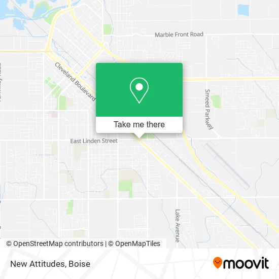 New Attitudes map