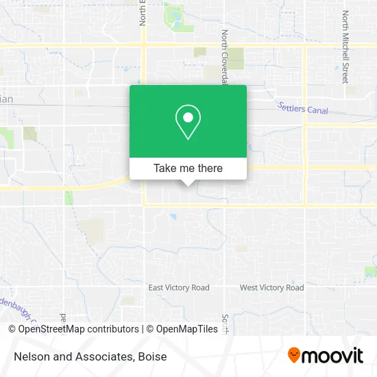 Mapa de Nelson and Associates