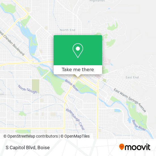 Mapa de S Capitol Blvd