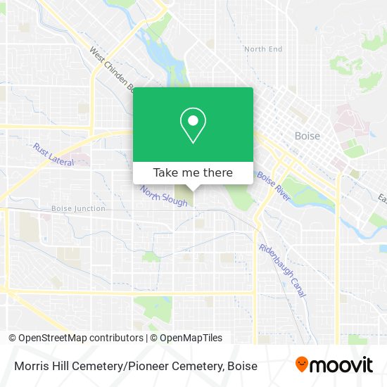 Mapa de Morris Hill Cemetery / Pioneer Cemetery