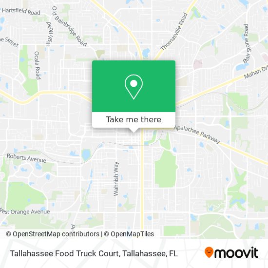 Mapa de Tallahassee Food Truck Court