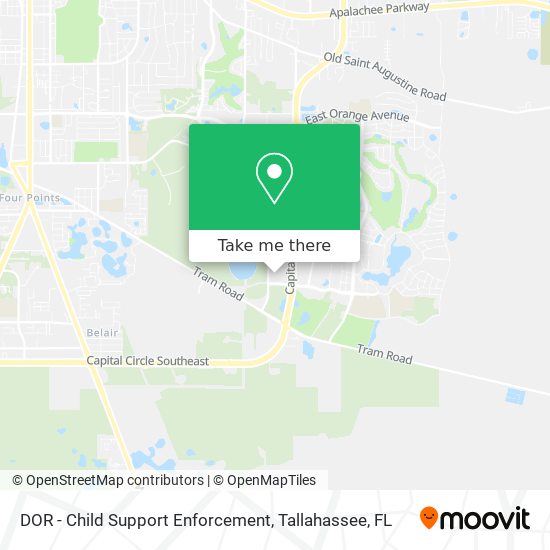 How to get to DOR - Child Support Enforcement in Tallahassee, FL by Bus?