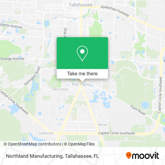 Northland Manufacturing map