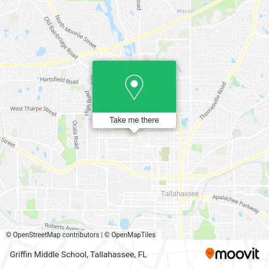 Mapa de Griffin Middle School