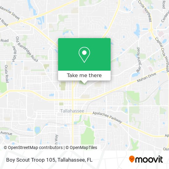 Mapa de Boy Scout Troop 105