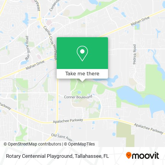 Rotary Centennial Playground map