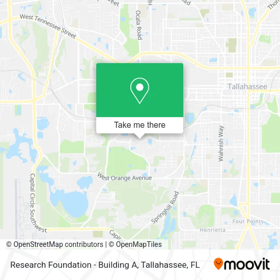 Mapa de Research Foundation - Building A