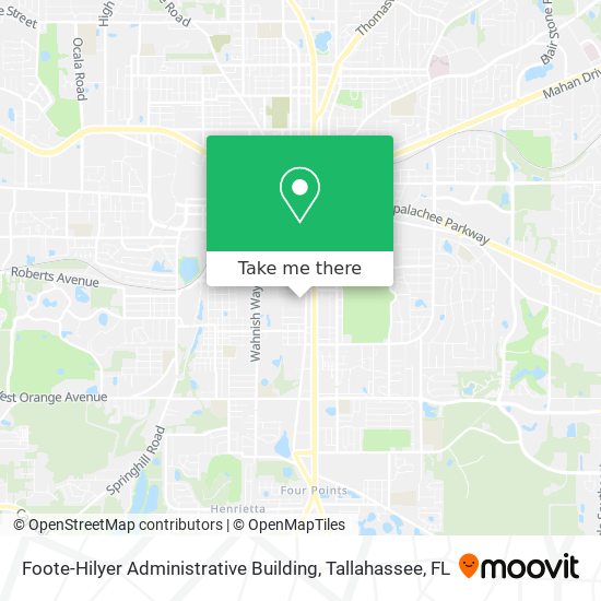 Mapa de Foote-Hilyer Administrative Building