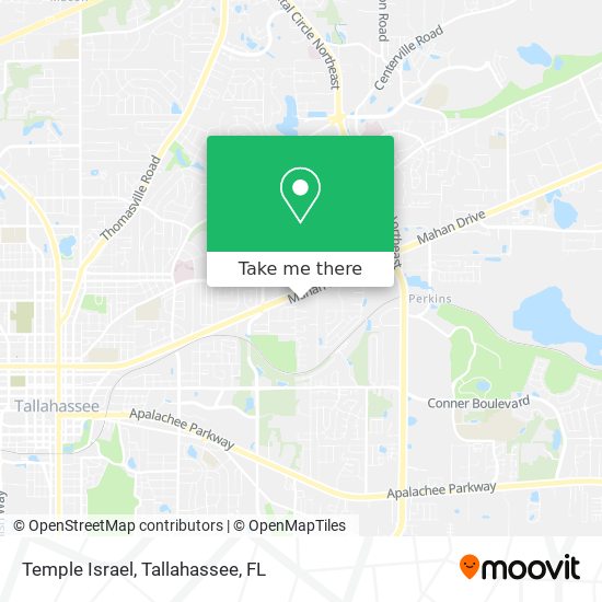 Temple Israel map