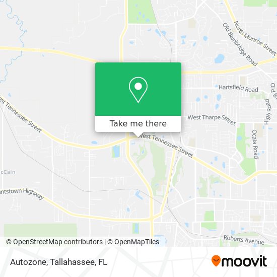 Autozone map