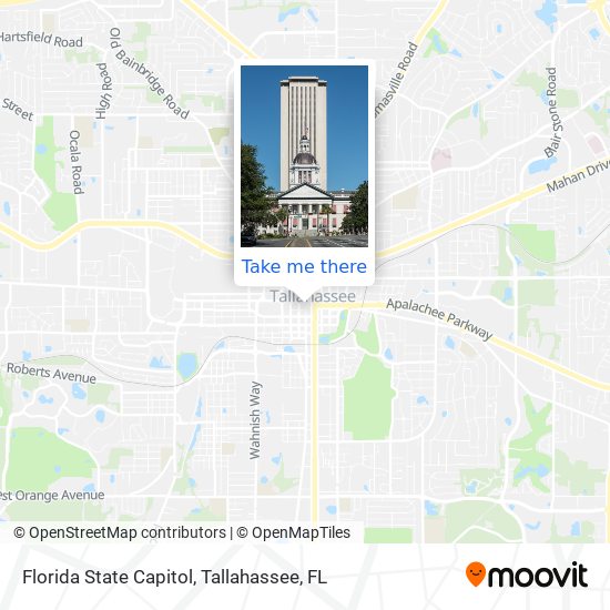 Mapa de Florida State Capitol