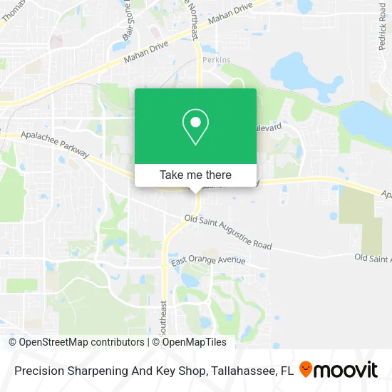 Precision Sharpening And Key Shop map
