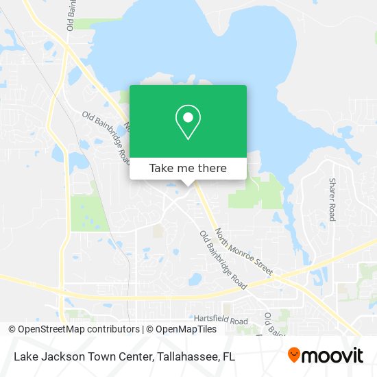 Lake Jackson Town Center map