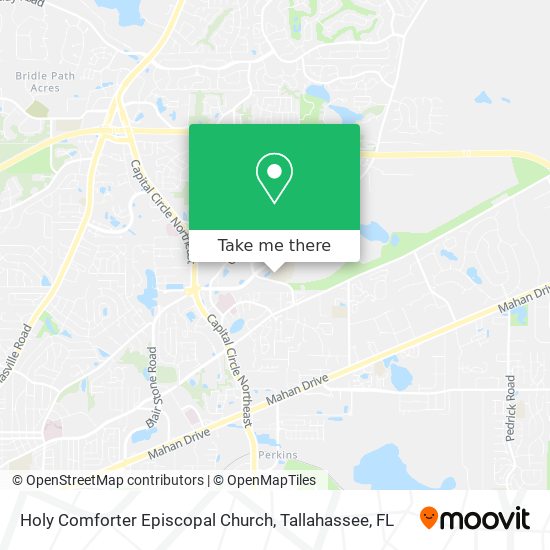 Mapa de Holy Comforter Episcopal Church