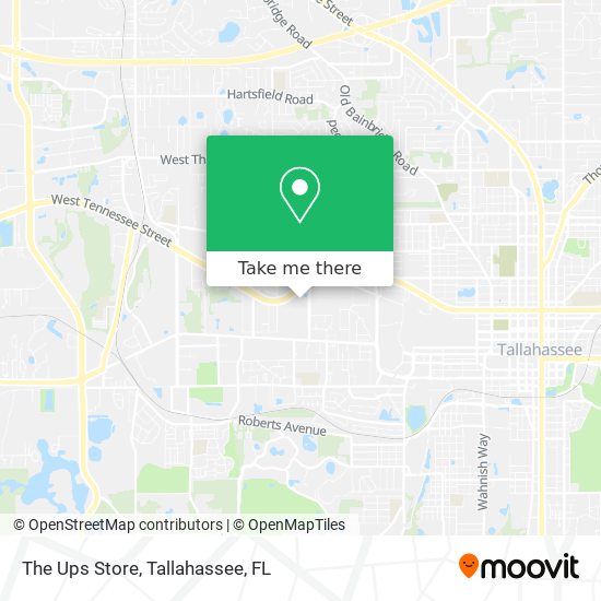 Mapa de The Ups Store