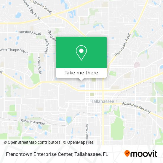 Frenchtown Enterprise Center map