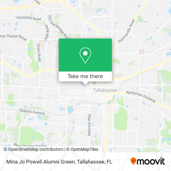 Mapa de Mina Jo Powell Alumni Green