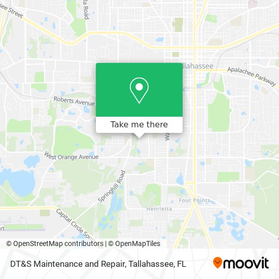 DT&S Maintenance and Repair map