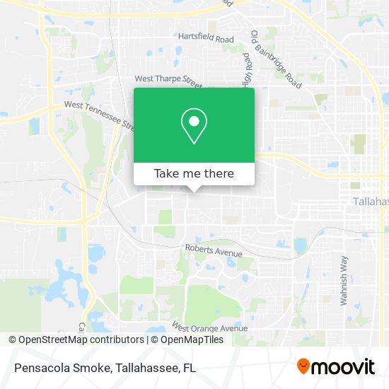 Pensacola Smoke map