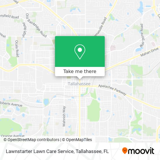 Mapa de Lawnstarter Lawn Care Service