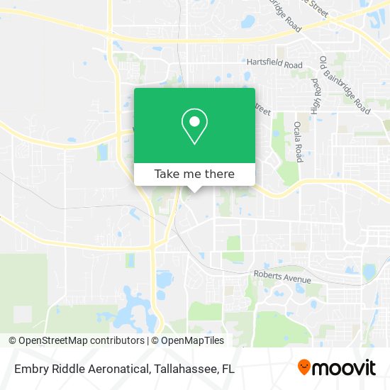 Embry Riddle Aeronatical map