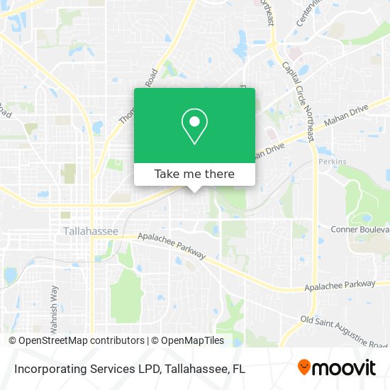 Incorporating Services LPD map