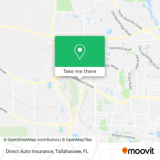 Direct Auto Insurance map