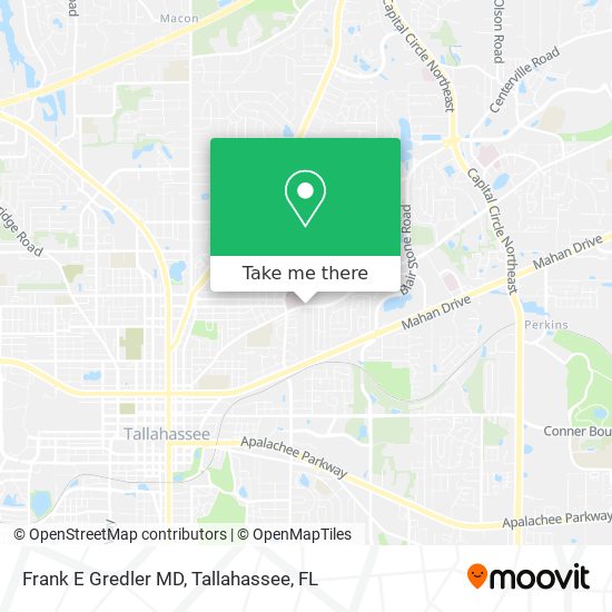 Frank E Gredler MD map
