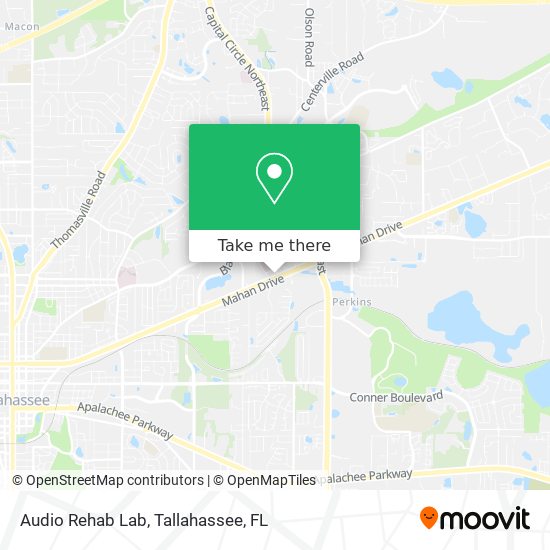 Audio Rehab Lab map
