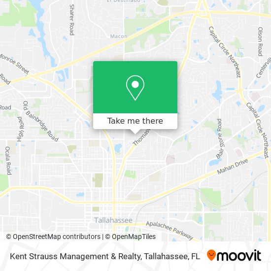 Mapa de Kent Strauss Management & Realty