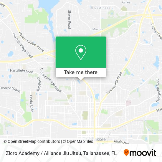 Mapa de Zicro Academy / Alliance Jiu Jitsu