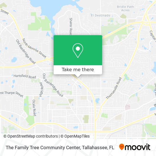 Mapa de The Family Tree Community Center