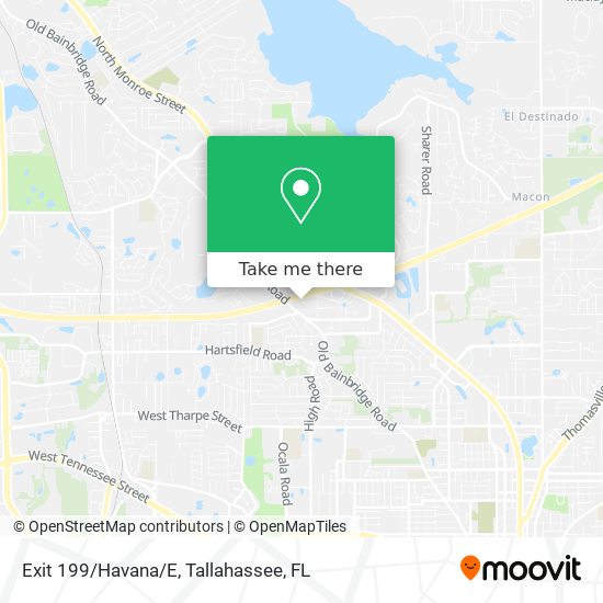 Exit 199/Havana/E map