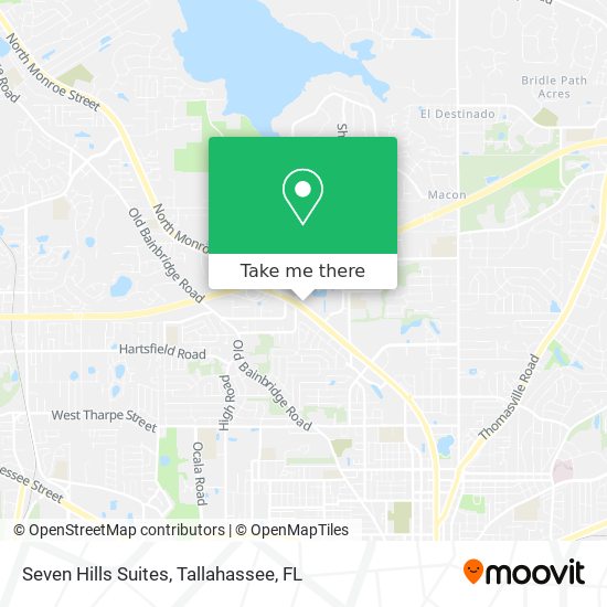 Mapa de Seven Hills Suites