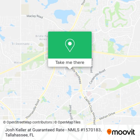 Josh Keller at Guaranteed Rate - NMLS #1570183 map