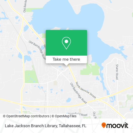 Mapa de Lake Jackson Branch Library