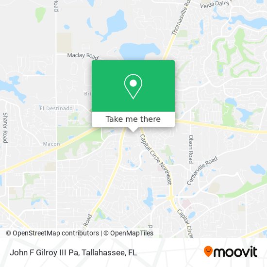 John F Gilroy III Pa map