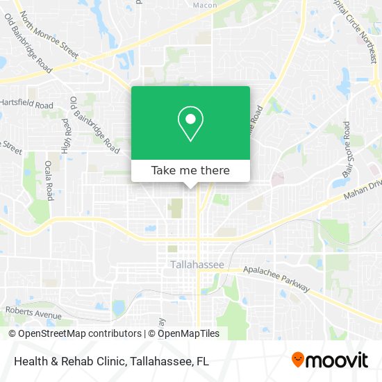 Health & Rehab Clinic map