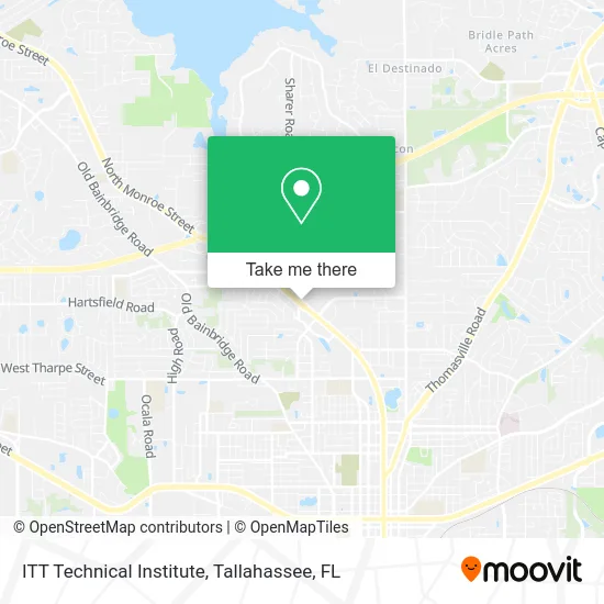 ITT Technical Institute map