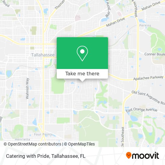 Catering with Pride map